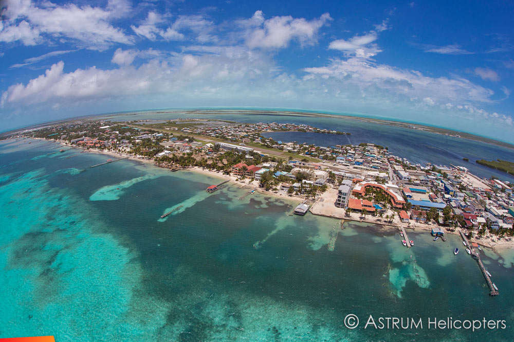 14 Aerial images of San Pedro and Caye Caulker after Hurricane Earl taken August 6, 2016